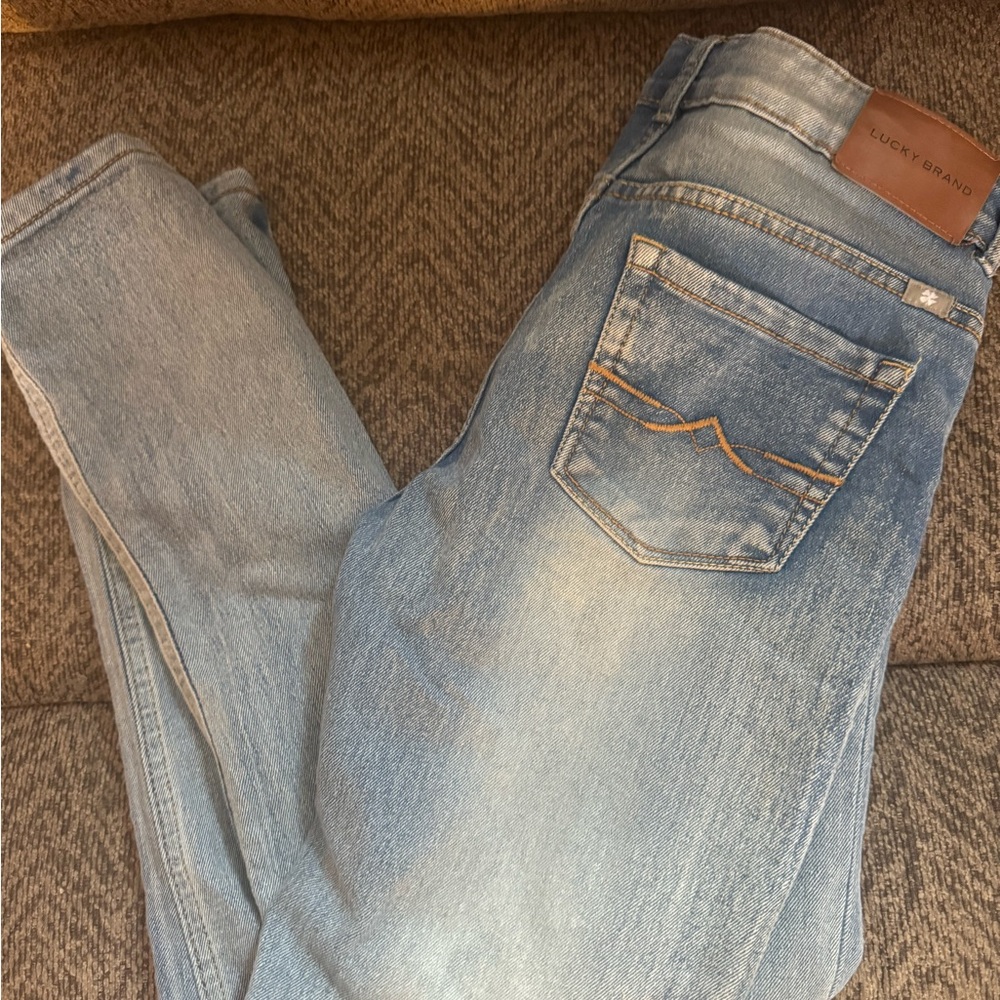 Lucky Brand Zoe Skinny Blue Denim Girls size 14